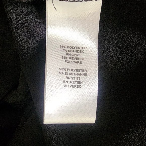 T Tahari Black Midi Shirtdress Jersey Knit Grommet Belt Snaps - Picture 8 of 11